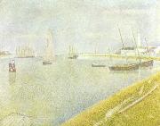 Der Kanal von Gravelines Georges Seurat